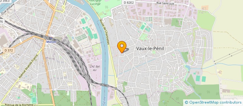 localisation de l'entreprise MONSIEUR MAMADOU DIAN SIDIBE à VAUX-LE-PENIL