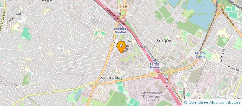 localisation de l'entreprise MONSIEUR MAMADOU DIARRA à GRIGNY