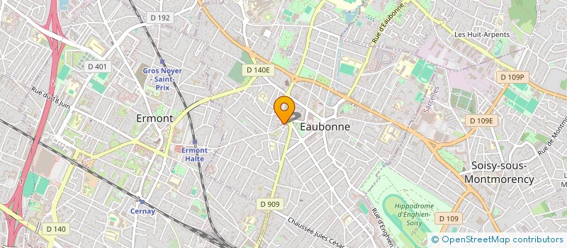 localisation de l'entreprise MONSIEUR MAMADOU DIARRA à EAUBONNE