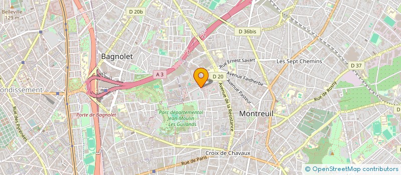localisation de l'entreprise MONSIEUR MAMADOU DIAWARA à MONTREUIL