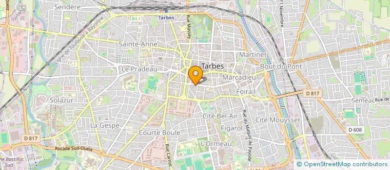 localisation de l'entreprise MONSIEUR MAMADOU DICKO  TARBES