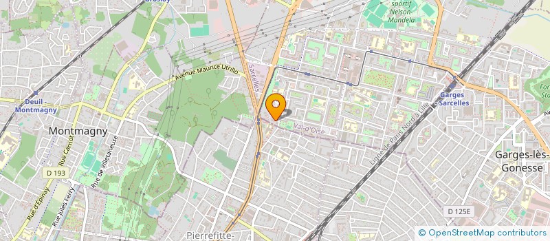 localisation de l'entreprise MONSIEUR MAMADOU DICKO  SARCELLES