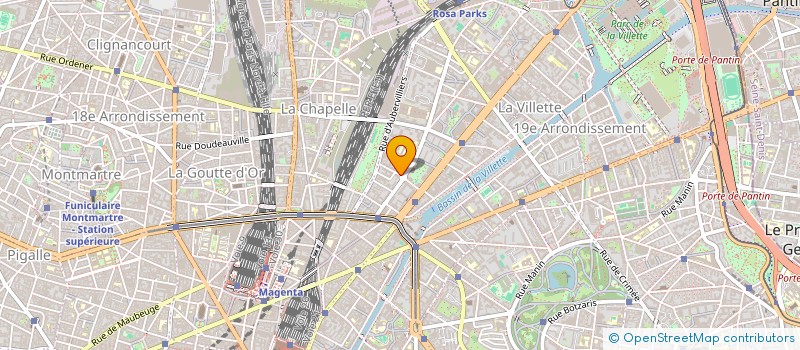 localisation de l'entreprise MONSIEUR MAMADOU DIEBATE  PARIS