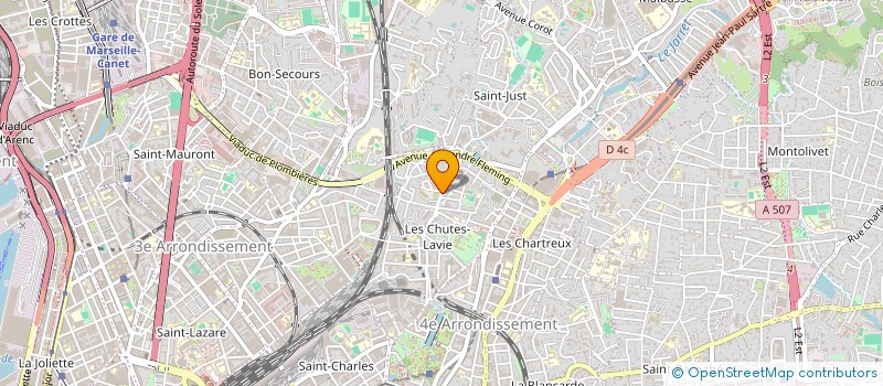 localisation de l'entreprise MONSIEUR MAMADOU DIENG à MARSEILLE