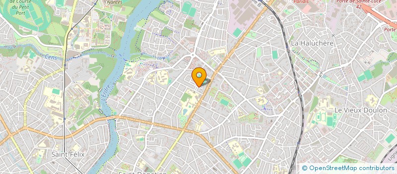 localisation de l'entreprise MONSIEUR MAMADOU DIEYE  NANTES