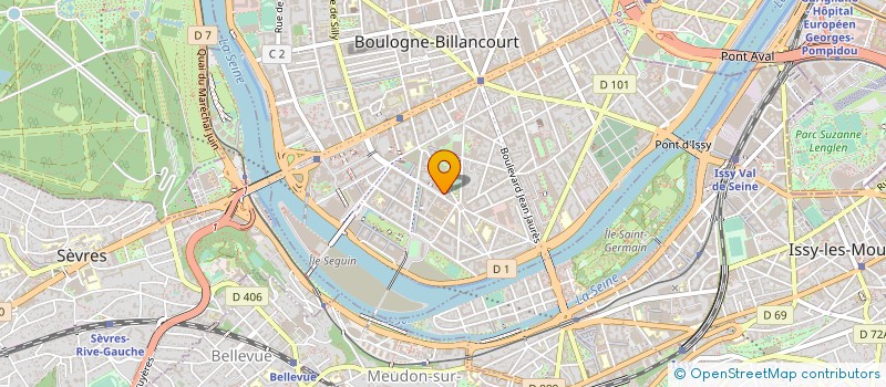 localisation de l'entreprise MONSIEUR MAMADOU DIOMANDE à BOULOGNE-BILLANCOURT