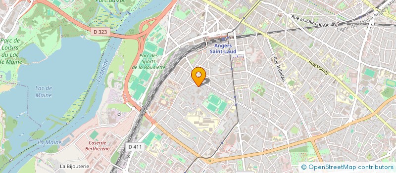 localisation de l'entreprise MONSIEUR MAMADOU DIONE  ANGERS