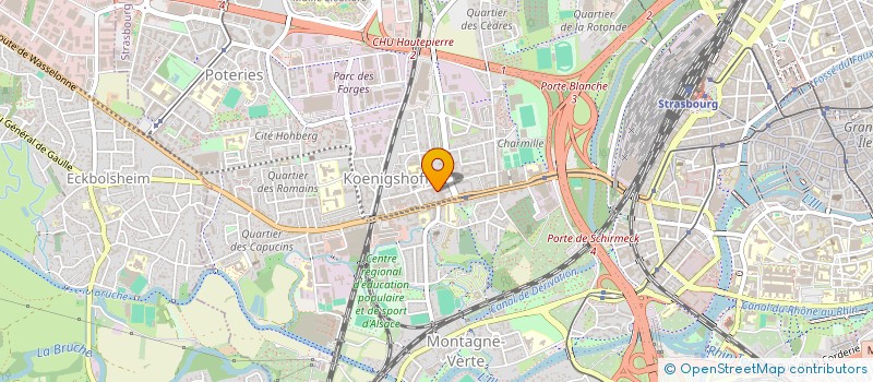 localisation de l'entreprise MONSIEUR MAMADOU DIOP à STRASBOURG