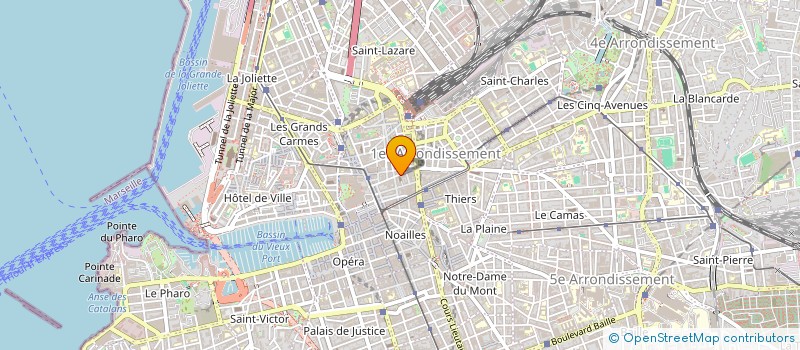 localisation de l'entreprise MONSIEUR MAMADOU DIOUF à MARSEILLE