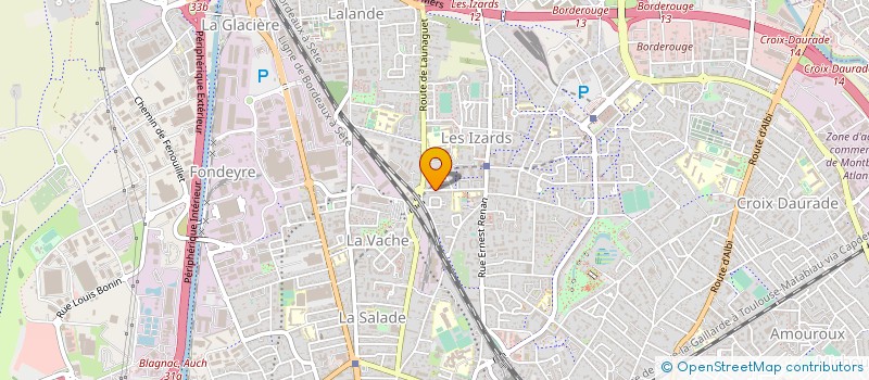 localisation de l'entreprise MONSIEUR MAMADOU DIOUF à TOULOUSE