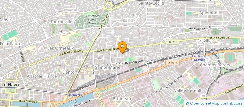 localisation de l'entreprise MONSIEUR MAMADOU DIOULDE DIALLO à LE HAVRE