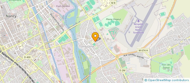 localisation de l'entreprise MONSIEUR MAMADOU DIOUMA SALL  NANCY