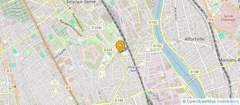 localisation de l'entreprise MONSIEUR MAMADOU DIOUMA SOW  IVRY-SUR-SEINE