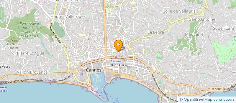 localisation de l'entreprise MONSIEUR MAMADOU DIWARA à CANNES