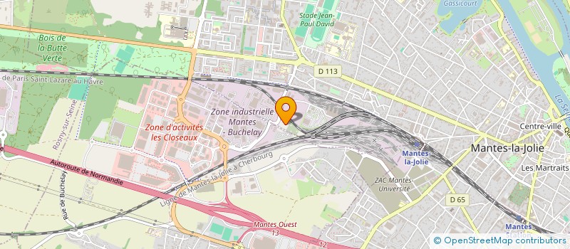 localisation de l'entreprise MONSIEUR MAMADOU DJOULDE BAH  MANTES-LA-JOLIE