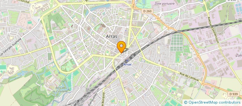 localisation de l'entreprise MONSIEUR MAMADOU DONZO à ARRAS