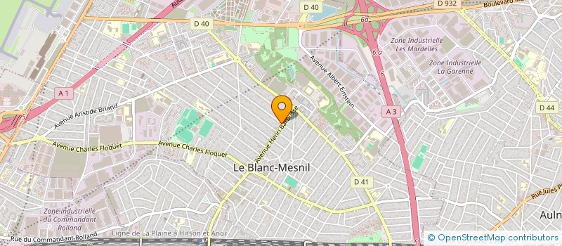 localisation de l'entreprise MONSIEUR MAMADOU DOUCANSSY à LE BLANC-MESNIL