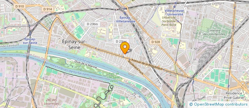localisation de l'entreprise MONSIEUR MAMADOU DOUCARA à EPINAY-SUR-SEINE