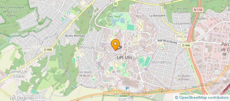 localisation de l'entreprise MONSIEUR MAMADOU DOUKOURE à LES ULIS