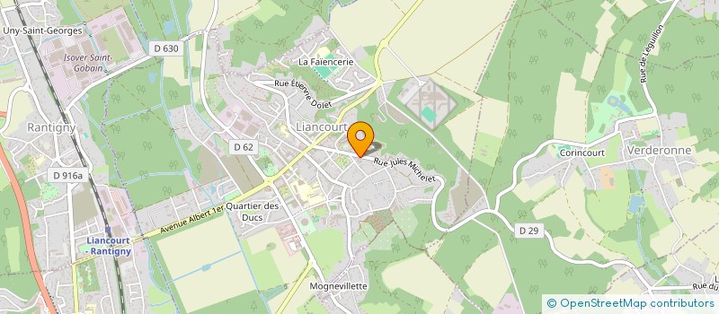 localisation de l'entreprise MONSIEUR MAMADOU DOUKOURE  RANTIGNY