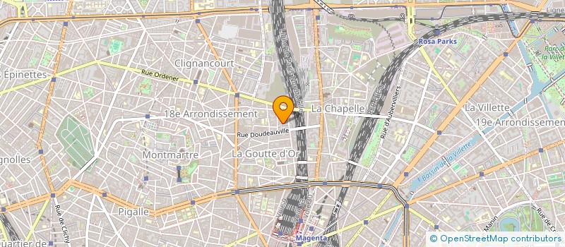 localisation de l'entreprise MONSIEUR MAMADOU DOUMBIA  PARIS