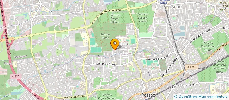 localisation de l'entreprise MONSIEUR MAMADOU DOUMBIA  MERIGNAC