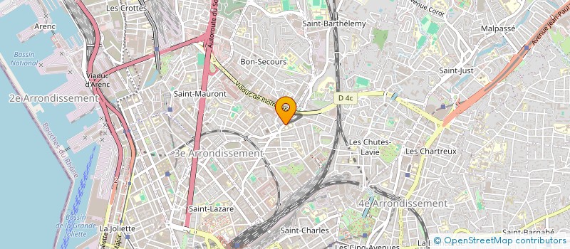 localisation de l'entreprise MONSIEUR MAMADOU DOUMBOUYA à MARSEILLE