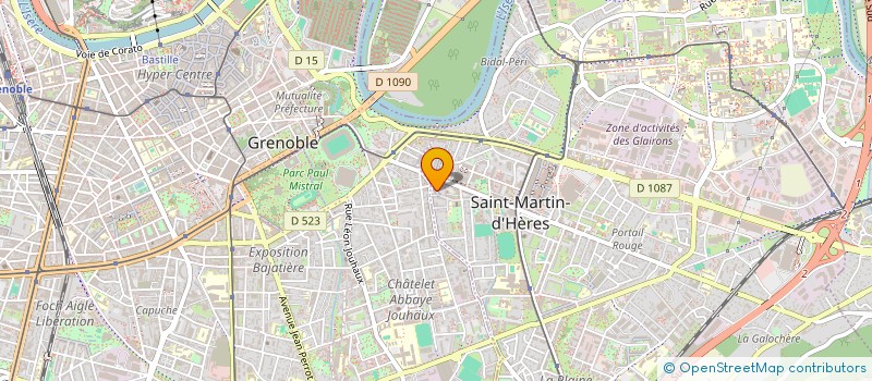 localisation de l'entreprise MONSIEUR MAMADOU DOUMBOUYA  SAINT-MARTIN-D'HERES