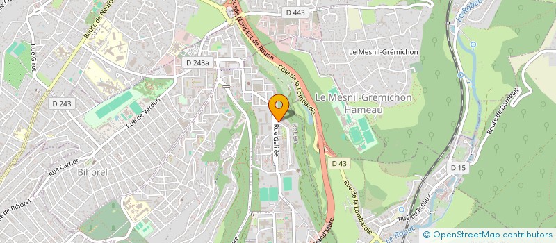 localisation de l'entreprise MONSIEUR MAMADOU DOUMBOUYA  ROUEN