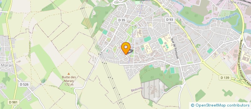 localisation de l'entreprise MONSIEUR MAMADOU DRABO  BEAUVAIS