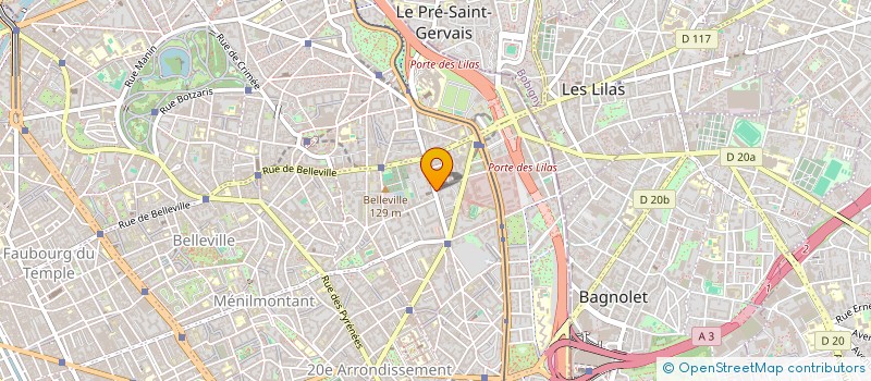 localisation de l'entreprise MONSIEUR MAMADOU DRAME  PARIS