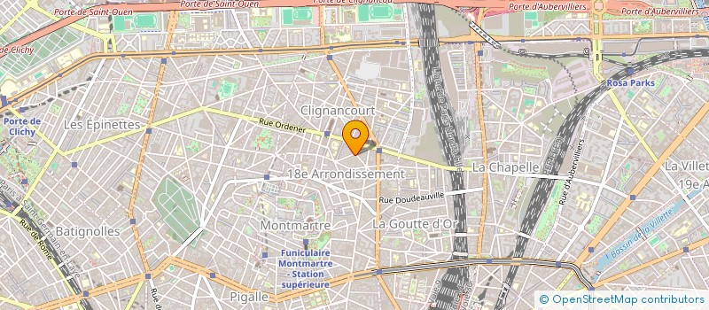 localisation de l'entreprise MONSIEUR MAMADOU DRAME  PARIS