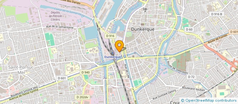 localisation de l'entreprise MONSIEUR MAMADOU DRAME à DUNKERQUE