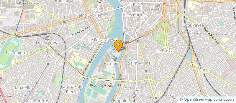 localisation de l'entreprise MONSIEUR MAMADOU FALL à TOULOUSE