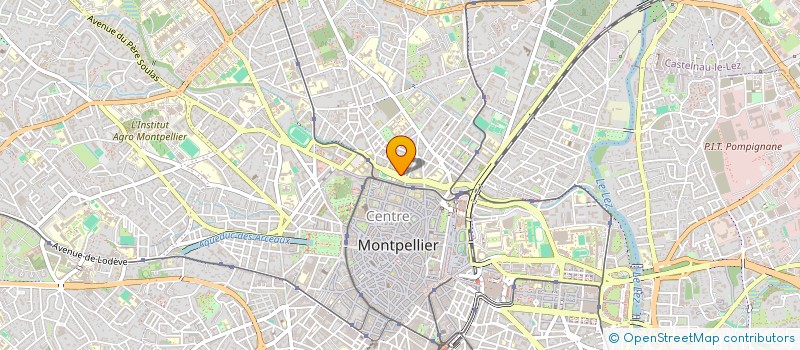 localisation de l'entreprise MONSIEUR MAMADOU FANE à MONTPELLIER