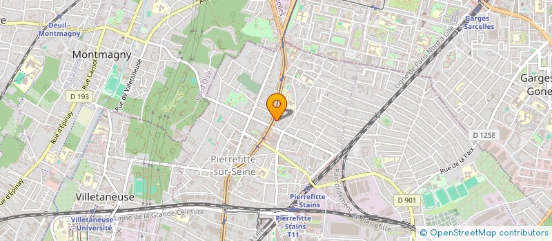 localisation de l'entreprise MONSIEUR MAMADOU FOFANA à PIERREFITTE-SUR-SEINE