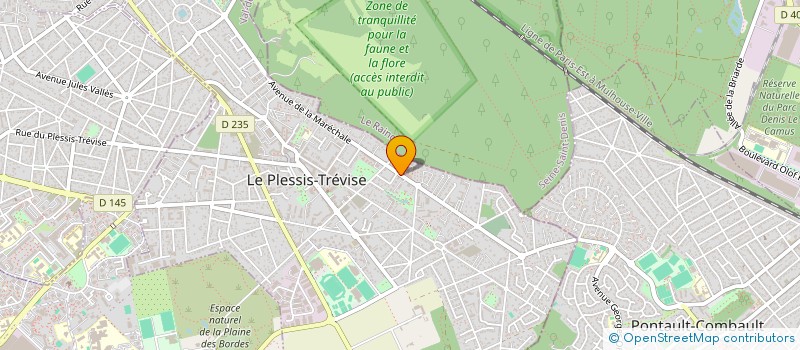 localisation de l'entreprise MONSIEUR MAMADOU FOFANA  LE PLESSIS-TREVISE