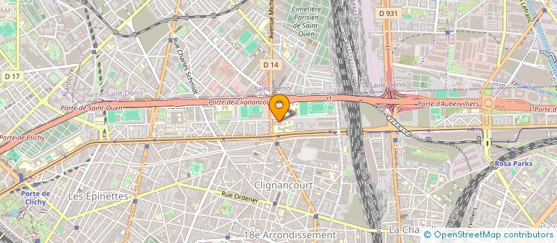 localisation de l'entreprise MONSIEUR MAMADOU FOFANA  PARIS