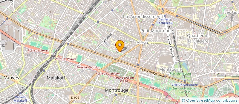 localisation de l'entreprise MONSIEUR MAMADOU FOFANA  PARIS