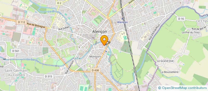 localisation de l'entreprise MONSIEUR MAMADOU FOFANA à ALENCON