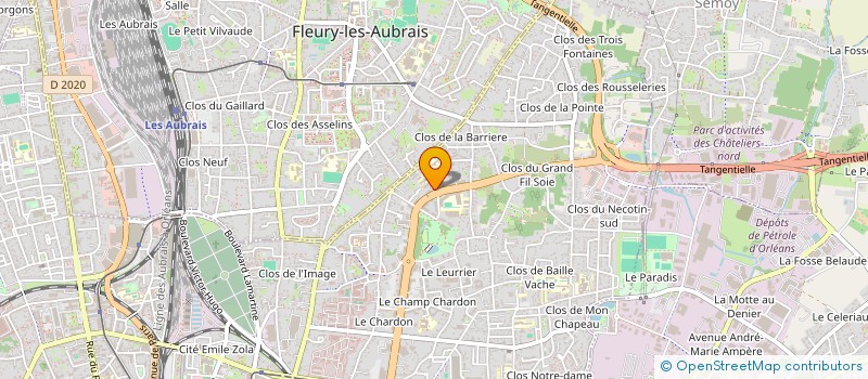 localisation de l'entreprise MONSIEUR MAMADOU GASSAMA à ORLEANS