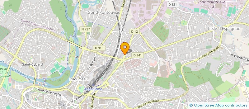 localisation de l'entreprise MONSIEUR MAMADOU GASSAMA à ANGOULEME