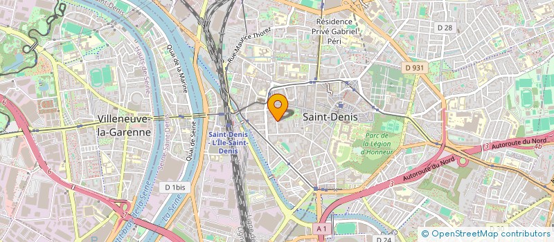 localisation de l'entreprise MONSIEUR MAMADOU GASSAMA à SAINT-DENIS