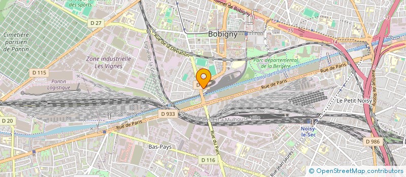 localisation de l'entreprise MONSIEUR MAMADOU GNINGUE à BOBIGNY