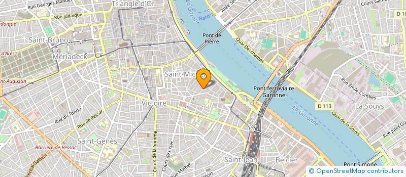 localisation de l'entreprise MONSIEUR MAMADOU GOLOKO  BORDEAUX