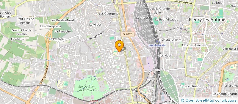 localisation de l'entreprise MONSIEUR MAMADOU GUIRASSY  ORLEANS