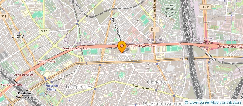 localisation de l'entreprise MONSIEUR MAMADOU KAMASSOKHO  PARIS