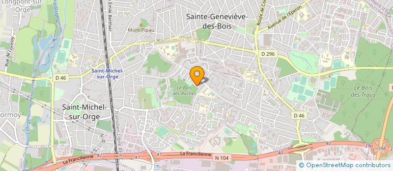 localisation de l'entreprise MONSIEUR MAMADOU KANE  SAINT-MICHEL-SUR-ORGE