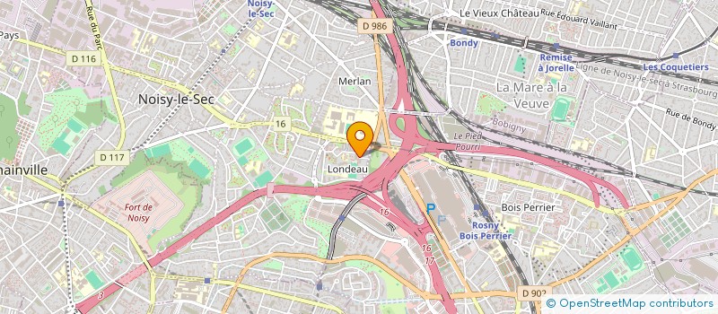 localisation de l'entreprise MONSIEUR MAMADOU KANOUTE à NOISY-LE-SEC