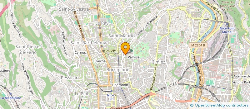 localisation de l'entreprise MONSIEUR MAMADOU KEITA à NICE